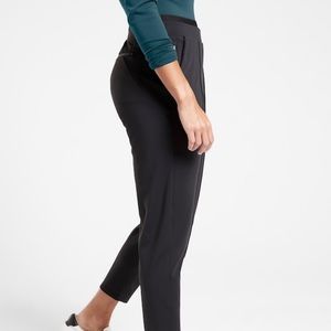 Athleta Venice pintuck pant size L - black